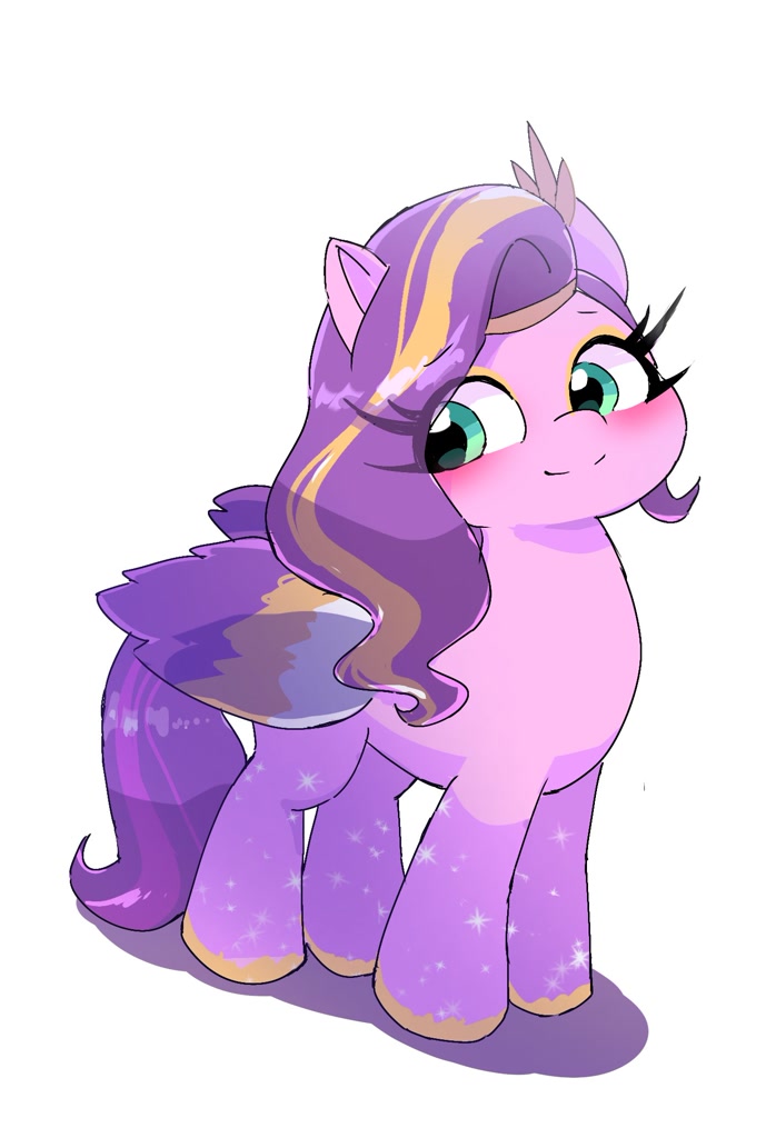 [cute,female,g5,mare,pegasus,pony,safe,simple background,solo,white background,wings,folded wings,spoiler:g5,adorapipp,pipp petals,artist:leo19969525,my little pony: make your mark,spoiler:my little pony: make your mark,my little pony: make your mark chapter 4,spoiler:my little pony: make your mark chapter 4,the manesquerade ball,spoiler:mymc04e05]