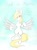 Size: 912x1241 | Tagged: safe, artist:noupu, derpy hooves, alicorn, pony, g4, alicornified, crepuscular rays, derpicorn, female, food, mare, muffin, no mouth, no nose, race swap, solo, spread wings, text, that pony sure does love muffins, thought bubble, wings