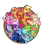 Size: 1360x1564 | Tagged: safe, artist:pyrelynx, apple bloom, applejack, big macintosh, fluttershy, lyra heartstrings, pinkie pie, princess celestia, princess luna, rainbow dash, rarity, scootaloo, spike, sunset shimmer, thorax, tree hugger, trixie, twilight sparkle, alicorn, changedling, changeling, earth pony, pegasus, pony, unicorn, g4, art challenge, blushing, bust, color wheel, color wheel challenge, eyes closed, female, floating heart, grin, heart, heart eyes, king thorax, male, mane seven, mane six, mare, pink-mane celestia, ship:sparity, shipping, simple background, smiling, squishy cheeks, stallion, straight, tongue out, transparent background, twilight sparkle (alicorn), wingding eyes