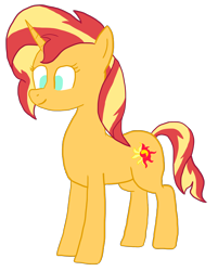 Size: 2242x2783 | Tagged: safe, artist:wissle, sunset shimmer, pony, unicorn, g4, atg 2023, female, high res, mare, newbie artist training grounds, simple background, solo, transparent background
