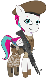 Size: 697x1133 | Tagged: safe, artist:edy_january, artist:prixy05, artist:tharn666, edit, vector edit, zipp storm, pegasus, pony, g5, my little pony: tell your tale, barrette, black dog squats, boots, call of duty, call of duty: modern warfare 2, call of duty: modern warfare 3, clothes, england, equipment, gloves, gun, handgun, light machine gun, link in description, looking at you, m1911, m60, m60e4, machine gun, military, military pony, military uniform, pistol, shoes, simple background, soldier, soldier pony, special forces, tools, transparent background, uniform, united kingdom, united states, us army, vector, vest, vest armor, weapon