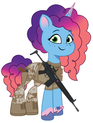 Size: 910x1200 | Tagged: safe, artist:edy_january, artist:prixy05, artist:tharn666, edit, vector edit, misty brightdawn, pony, unicorn, g5, my little pony: tell your tale, battle rifle, black dog squats, browning hi power, call of duty, call of duty: modern warfare 2, call of duty: modern warfare 3, canada, canadian, clothes, equipment, g3 rifle, g3a3, gun, handgun, link in description, military, military pony, military uniform, operator, pistol, rebirth misty, rifle, rockie, rockie misty, simple background, soldier, soldier pony, solo, special forces, tactical squad, tools, transparent background, uniform, united states, us army, vector, weapon