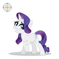 Size: 3000x3000 | Tagged: safe, artist:r4hucksake, rarity, pony, unicorn, g4, blushing, female, high res, mare, simple background, solo, transparent background