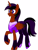 Size: 3000x3902 | Tagged: safe, artist:kiracatastic, oc, oc only, oc:midnight shadow, alicorn, pony, alicorn oc, bodysuit, clothes, colored wings, folded wings, fusion, fusion:oc:solarstorm shadow, fusion:oc:surge navyheart, gradient wings, high res, horn, male alicorn, male alicorn oc, purple eyes, raised hoof, simple background, smiling, solo, standing, transparent background, wings