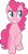 Size: 1688x3235 | Tagged: safe, pinkie pie, earth pony, pony, g4, official, .svg available, cute, diapinkes, female, grin, mare, raised hoof, simple background, smiling, solo, stock vector, svg, transparent background, vector