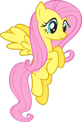 Size: 2060x3072 | Tagged: safe, fluttershy, pegasus, pony, g4, official, .svg available, cute, female, flying, high res, mare, shyabetes, simple background, smiling, solo, stock vector, svg, transparent background, vector