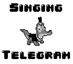 Size: 775x684 | Tagged: safe, artist:polygonical, gummy, alligator, pony, g4, party of one, season 1, 8-bit, clothes, game boy, grayscale, monochrome, pixel art, simple background, singing telegram, solo, song cover, tuxedo, white background