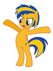 Size: 1520x2027 | Tagged: safe, artist:mlpfan3991, oc, oc only, oc:flare spark, pegasus, pony, g4, bipedal, female, simple background, solo, transparent background