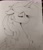 Size: 1771x2048 | Tagged: safe, artist:thelunarmoon, princess celestia, alicorn, pony, g4, bust, female, floppy ears, grayscale, ink drawing, lidded eyes, mare, monochrome, profile, sketch, smiling, solo, traditional art