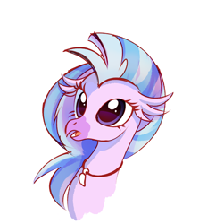 Size: 1548x1739 | Tagged: artist needed, source needed, safe, silverstream, hippogriff, g4, female, simple background, solo, white background