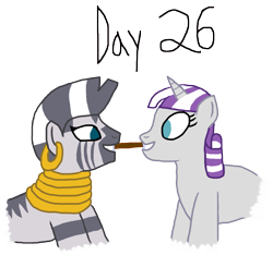 Size: 3199x3000 | Tagged: safe, artist:ktd1993, twilight velvet, zecora, pony, unicorn, zebra, g4, female, high res, infidelity, lesbian, ship:velvecora, shipping, simple background, transparent background