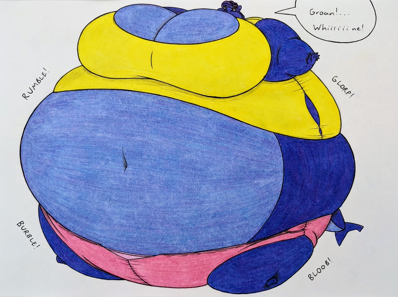 Blueberry inflation girls. KOA Blueberry inflation. Spherical inflation.