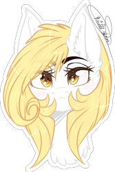 Size: 854x1282 | Tagged: safe, artist:krissstudios, oc, oc only, oc:sally lovely, pony, bust, chest fluff, female, mare, portrait, simple background, solo, transparent background