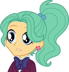 Size: 2000x2083 | Tagged: safe, artist:luckreza8, garden grove, human, equestria girls, g4, my little pony equestria girls: friendship games, ..., .svg available, background human, female, high res, inkscape, simple background, solo, transparent background, vector