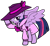 Size: 568x527 | Tagged: safe, artist:noi kincade, twilight sparkle, alicorn, pony, g4, clothes, coat, detective, detective twilight, fedora, hat, simple background, solo, transparent background, trenchcoat, twilight sparkle (alicorn)