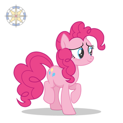 Size: 2000x2000 | Tagged: safe, artist:r4hucksake, pinkie pie, earth pony, pony, g4, female, high res, mare, simple background, solo, transparent background