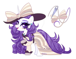Size: 1920x1483 | Tagged: safe, artist:afterglory, oc, oc only, pony, clothes, female, magical lesbian spawn, mare, not rarity, offspring, parent:lily lace, parent:rarity, rose dewitt bukater, simple background, solo, titanic, transparent background