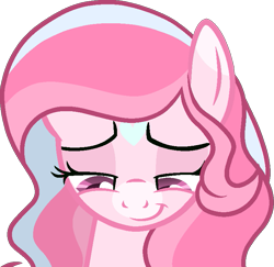 Size: 753x732 | Tagged: safe, artist:frozen-heart667, artist:muhammad yunus, oc, oc only, oc:annisa the good pony, earth pony, pony, g4, alternate hairstyle, base used, bedroom eyes, earth pony oc, simple background, solo, transparent background, worried smile