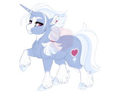 Size: 3500x2700 | Tagged: safe, artist:gigason, oc, oc only, oc:heart attack, pony, unicorn, cloven hooves, high res, male, male oc, obtrusive watermark, simple background, solo, stallion, transparent background, watermark