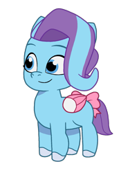 Size: 1213x1617 | Tagged: safe, artist:caseyben887, glory (g5), pegasus, pony, g5, my little pony: tell your tale, pippsqueaks forever, spoiler:g5, spoiler:my little pony: tell your tale, spoiler:tyts01e28, bow, female, filly, foal, pippsqueaks, simple background, smiling, solo, tail, tail bow, transparent background