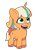 Size: 1214x1619 | Tagged: safe, artist:caseyben887, peach fizz, pony, unicorn, clip trot, g5, my little pony: tell your tale, spoiler:g5, spoiler:my little pony: tell your tale, spoiler:tyts01e07, bow, female, filly, foal, open mouth, pippsqueaks, simple background, smiling, solo, tail, tail bow, transparent background
