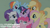 Size: 1920x1080 | Tagged: safe, edit, edited screencap, editor:quoterific, screencap, applejack, fluttershy, pinkie pie, rainbow dash, rarity, twilight sparkle, pegasus, pony, friendship is magic, g4, my little pony: friendship is magic, female, mane six, mare, pink mane, pink tail, tail, yellow coat