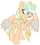 Size: 1952x2174 | Tagged: safe, artist:thatfandomtrash666, oc, oc only, hybrid, pegasus, pony, adoptable, adopted offspring, commission, crossover, crossover ship offspring, interspecies offspring, joke oc, male, offspring, parent:applejack, parent:mordecai, parents:mordejack, regular show, simple background, solo, transparent background