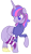 Size: 1573x2673 | Tagged: safe, artist:thatfandomtrash666, oc, oc only, hybrid, pony, unicorn, adoptable, clothes, crossover, crossover ship offspring, interspecies offspring, joke oc, offspring, parent:mordecai, parent:twilight sparkle, parents:mordetwi, simple background, smiling, solo, sweater, transparent background