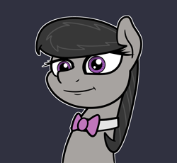 Size: 2048x1884 | Tagged: safe, artist:ewoudcponies, octavia melody, earth pony, pony, g4, bust, female, simple background, solo