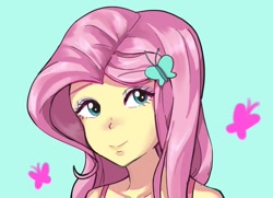 Size: 1200x867 | Tagged: safe, artist:dusknebula, fluttershy, human, equestria girls, g4, female, solo