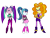 Size: 1200x900 | Tagged: safe, artist:calibykitty, artist:fuckomcfuck, adagio dazzle, aria blaze, sonata dusk, human, equestria girls 10th anniversary, equestria girls, g4, collaboration, colored, female, gem, simple background, siren gem, the dazzlings, transparent background, trio