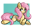 Size: 1264x1018 | Tagged: safe, artist:daze, fluttershy, pegasus, pony, g4, concave belly, dithering, female, mare, pixel-crisp art, simple background, solo, transparent background