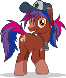 Size: 819x961 | Tagged: safe, artist:mlp-trailgrazer, oc, oc only, oc:first draft, earth pony, pony, bisexual pride flag, male, male oc, pride, pride flag, simple background, solo, stallion, transparent background