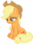 Size: 3000x4091 | Tagged: safe, artist:cloudy glow, applejack, earth pony, pony, g4, hearthbreakers, .ai available, simple background, solo, teary eyes, transparent background, vector