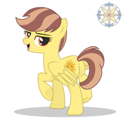 Size: 1500x1500 | Tagged: safe, oc, oc:spring eventide, pegasus, pony, butt, female, mare, plot, simple background, solo, transparent background