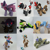 Size: 2560x2560 | Tagged: safe, artist:chillynachos, artist:difis, oc, oc:blackjack, oc:frozen night, oc:mudslide, oc:nyn indigo, kirin, pegasus, pony, unicorn, fallout equestria, fallout equestria: project horizons, advertisement, commission, commission info, craft, furry, high res, irl, kirin oc, palindrome get, photo, plushie, pony plushie, your character here