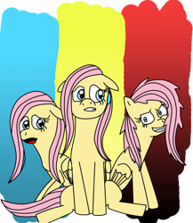 Size: 900x1039 | Tagged: safe, artist:tigerpegasus, fluttershy, pegasus, pony, g4, female, mare, scared, worried