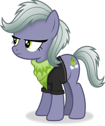 Size: 3038x3628 | Tagged: safe, artist:anime-equestria, limestone pie, earth pony, pony, g4, alternate hairstyle, bandana, clothes, female, high res, mare, shirt, simple background, solo, transparent background, vector