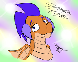 Size: 960x768 | Tagged: safe, artist:scoundrel scaramouche, oc, oc only, oc:scaramouche, dragon, solo