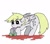 Size: 640x561 | Tagged: safe, artist:xp_r6, derpy hooves, pegasus, pony, g4, eating, flower, herbivore, horses doing horse things, simple background, solo, white background