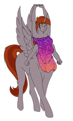 Size: 1766x2906 | Tagged: safe, artist:bryony6210, oc, oc only, oc:funny jo, alicorn, centaur, taur, equestria girls, alitaur, centaur oc, clothes, dress, eyes closed, female, four arms, heterochromia, horn, long horn, multiple arms, simple background, sitting, solo, strapless, stretching, transparent background