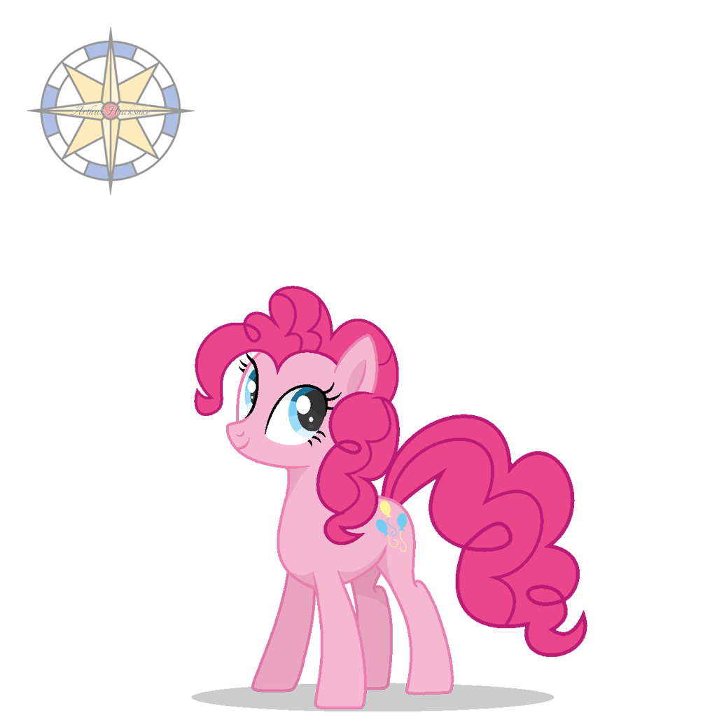  3138445 safe artist r4hucksake pinkie pie pony simple background