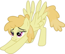 Size: 6000x4976 | Tagged: safe, artist:firlin123, toffee swirl, pegasus, pony, g4, female, iwtcird, mare, meme, simple background, solo, spread wings, transparent background, wings