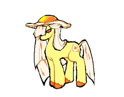 Size: 402x313 | Tagged: safe, artist:sketchalicious1, earth pony, food pony, pony, food, fried egg, ponified, simple background, solo, white background