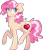 Size: 1286x1496 | Tagged: safe, artist:gallantserver, oc, oc:magdalena, earth pony, pony, concave belly, female, magical lesbian spawn, mare, offspring, parent:apple bloom, parent:diamond tiara, parents:diamondbloom, side view, simple background, solo, transparent background