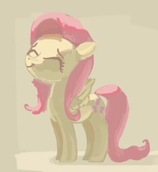 Size: 2087x2274 | Tagged: safe, artist:mandumustbasukanemen, fluttershy, pegasus, pony, g4, high res, solo