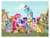 Size: 888x682 | Tagged: safe, edit, edited screencap, editor:incredibubbleirishguy, screencap, apple bloom, applejack, big macintosh, carrot cake, cup cake, fluttershy, granny smith, mayor mare, pinkie pie, rainbow dash, rarity, scootaloo, snails, snips, spike, starlight glimmer, sweetie belle, twilight sparkle, zecora, alicorn, dragon, earth pony, pegasus, pony, unicorn, zebra, g4, my little pony: friendship is magic, season 7, cropped, cutie mark crusaders, female, group photo, group picture, intro, male, mane seven, mane six, opening theme, photo, twilight sparkle (alicorn)