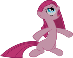 Size: 1002x788 | Tagged: safe, artist:retroponybro, pinkie pie, earth pony, pony, g4, party of one, angry, base used, female, full body, mare, pinkamena diane pie, simple background, solo, transparent background, vector
