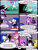 Size: 7500x10000 | Tagged: safe, artist:chedx, pinkie pie, twilight sparkle, alicorn, earth pony, pony, comic:learning with pibby glitch battles, g4, comic, commission, crossover, dexter's laboratory, male, mordecai, multiverse, pibby, regular show, spongebob squarepants, spongebob squarepants (character), twilight sparkle (alicorn)