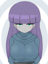 Size: 1991x2640 | Tagged: safe, artist:batipin, maud pie, human, equestria girls, g4, big breasts, breasts, busty maud pie, female, looking at you, solo